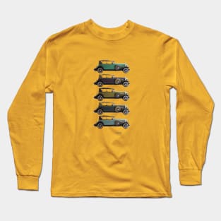 Five Cadillacs Long Sleeve T-Shirt